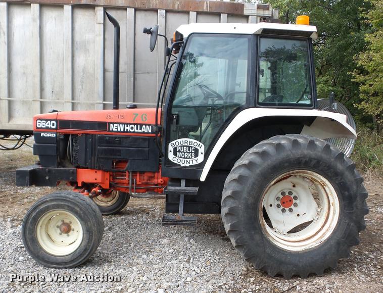 image for item AG9346 New Holland 6640 tractor
