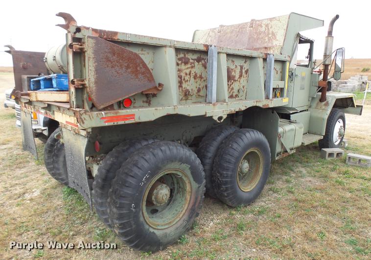 image for item AH9791 1968 Kaiser M39 dump truck