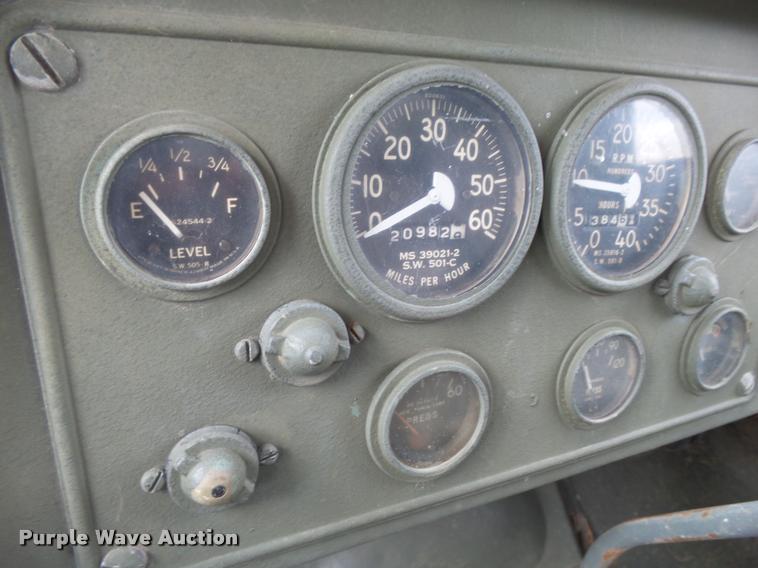 image for item AH9791 1968 Kaiser M39 dump truck