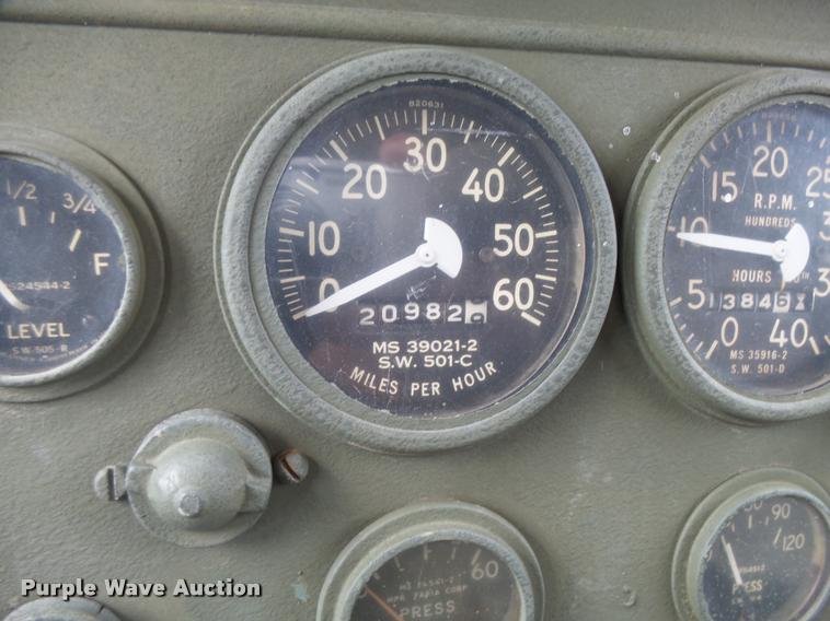 image for item AH9791 1968 Kaiser M39 dump truck