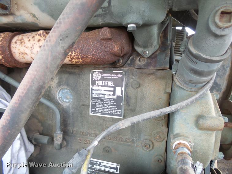 image for item AH9791 1968 Kaiser M39 dump truck