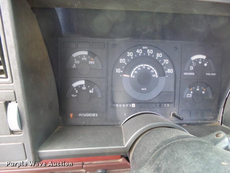 image for item AH9794 1991 Chevrolet 2500 pickup truck