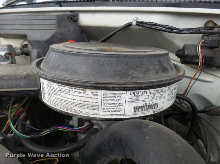 image for item AH9794 1991 Chevrolet 2500 pickup truck