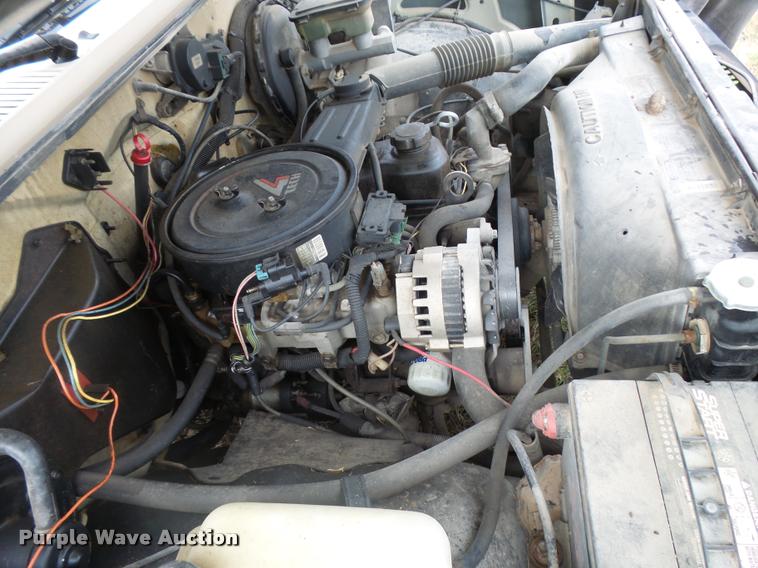 image for item AH9799 1991 Chevrolet S10 pickup truck