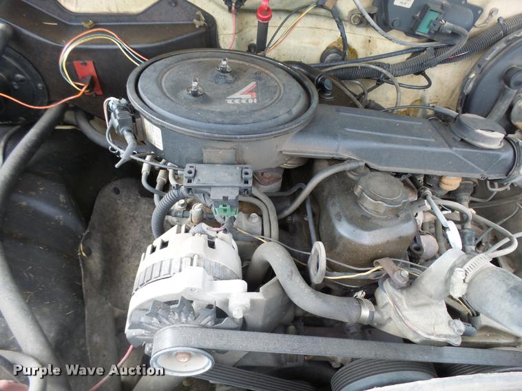 image for item AH9799 1991 Chevrolet S10 pickup truck