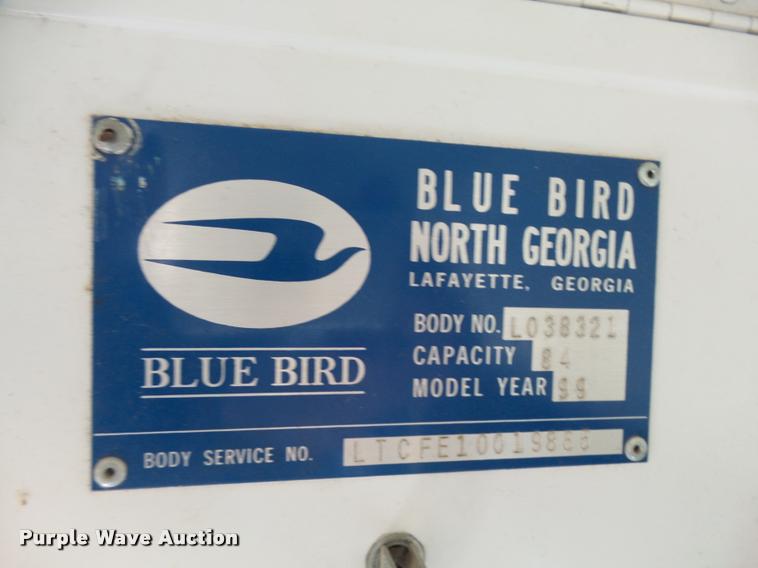 image for item AH9824 2000 Blue Bird TC2000 school bus