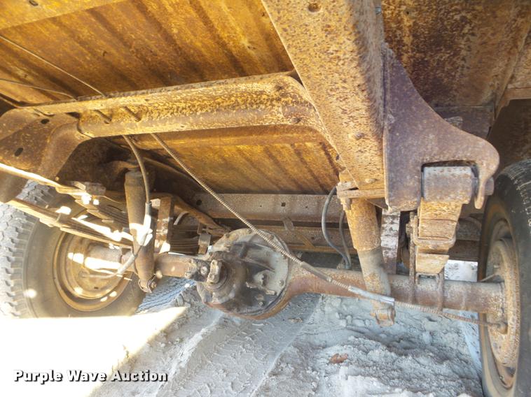 image for item AP9589 Shop built concrete mixer trailer