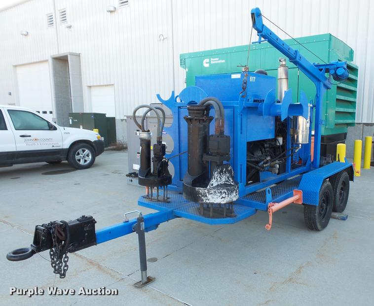 image for item BG9447 Water pump trailer