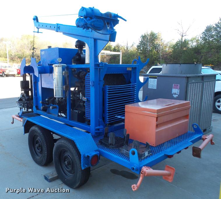 image for item BG9447 Water pump trailer