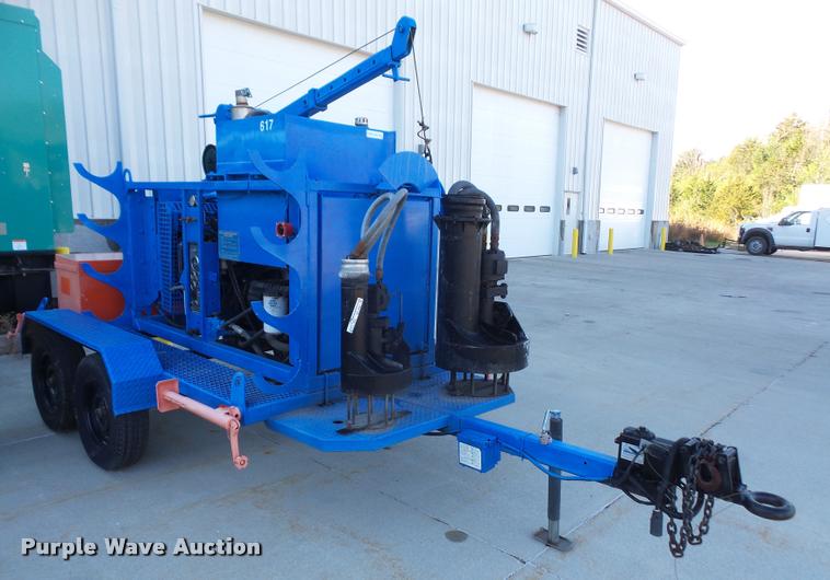 image for item BG9447 Water pump trailer