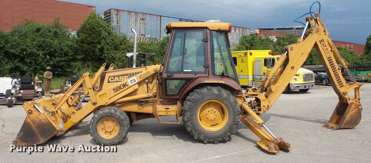 image for item BG9678 Case 580K backhoe