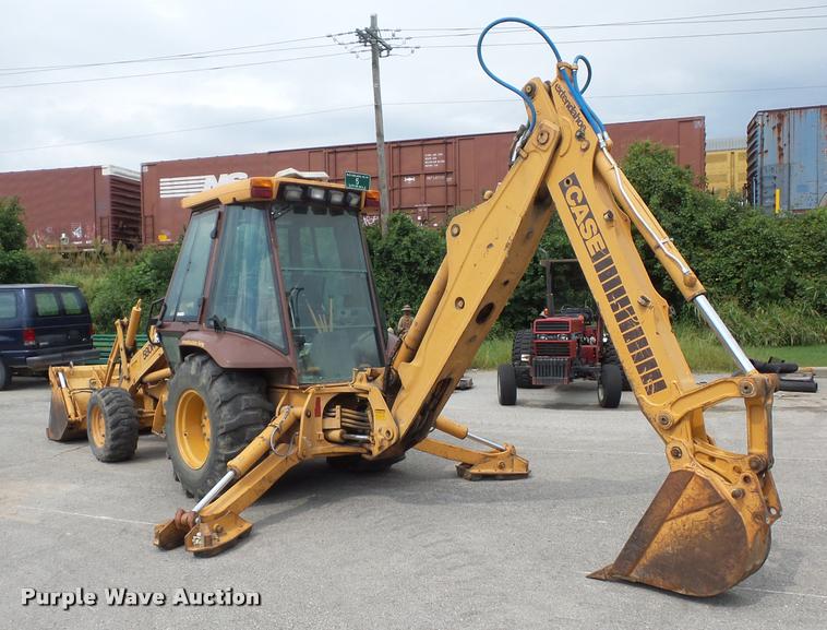 image for item BG9678 Case 580K backhoe
