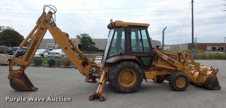 image for item BG9678 Case 580K backhoe