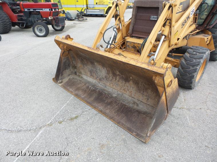 image for item BG9678 Case 580K backhoe
