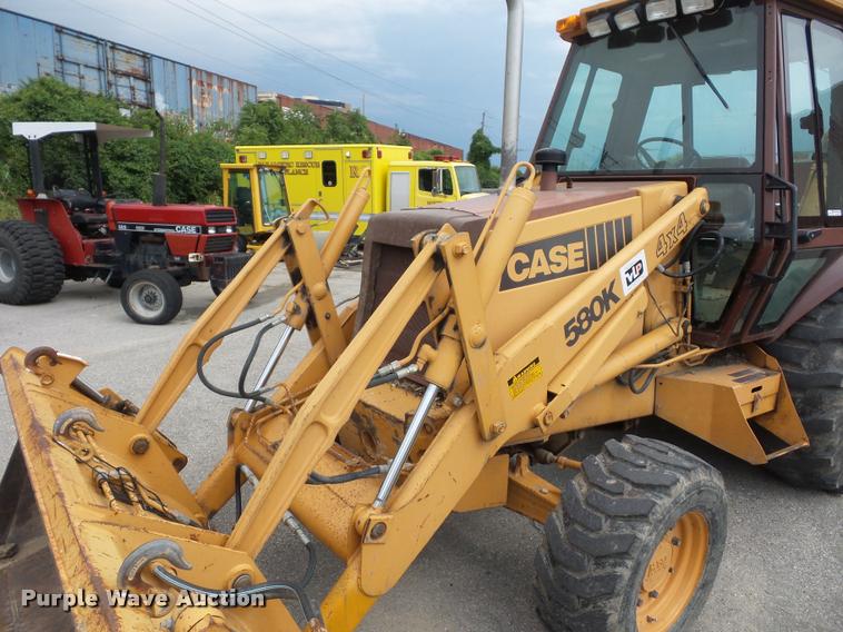 image for item BG9678 Case 580K backhoe