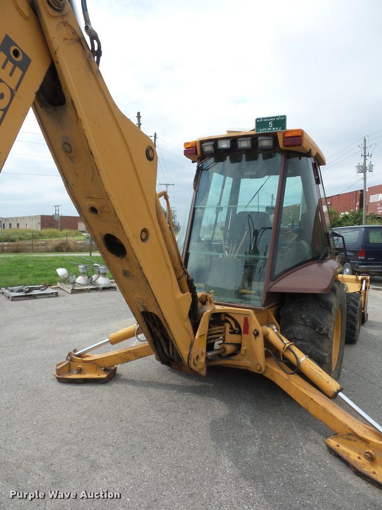 image for item BG9678 Case 580K backhoe