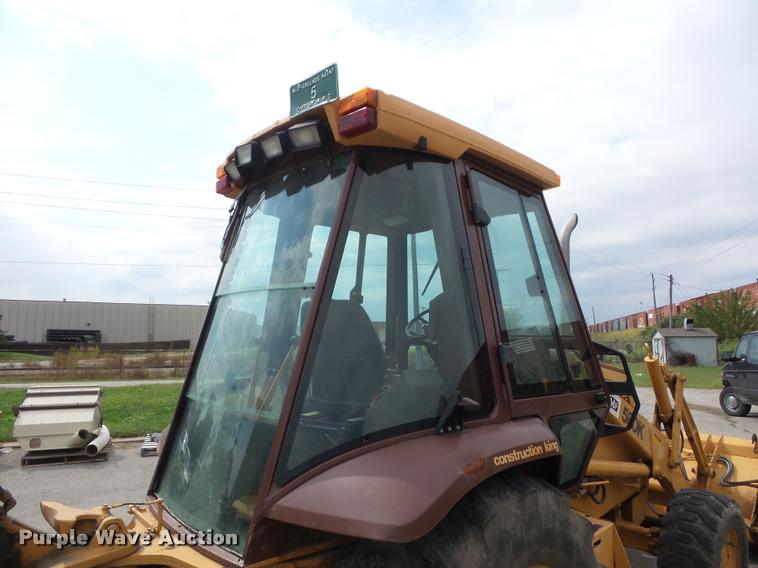 image for item BG9678 Case 580K backhoe