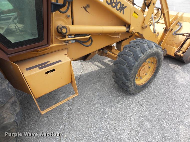 image for item BG9678 Case 580K backhoe