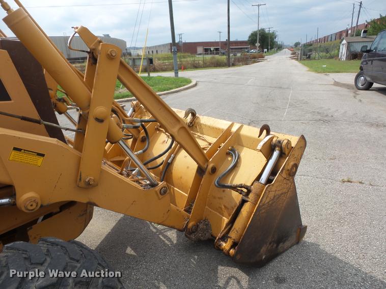 image for item BG9678 Case 580K backhoe
