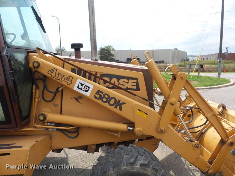 image for item BG9678 Case 580K backhoe