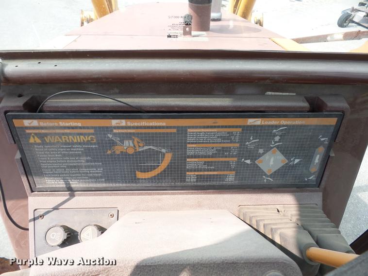 image for item BG9678 Case 580K backhoe