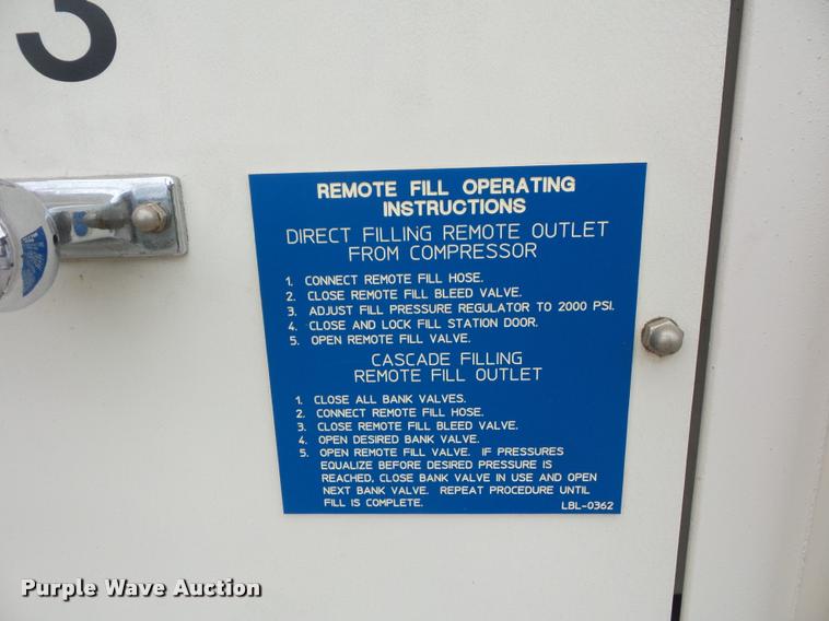 image for item BG9696 Bauer compressors P5 compressed air filling station