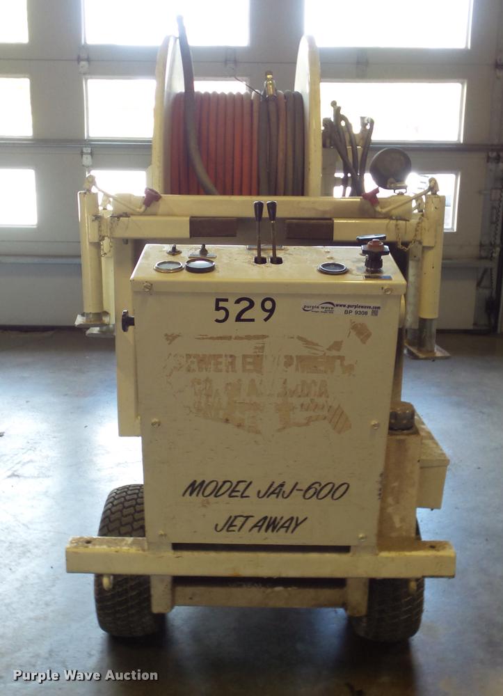 image for item BP9308 Jet Away JAJ-600 sewer easement jetter