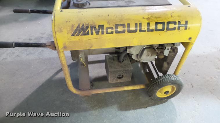 image for item BP9336 Mcculloch 5700 generator