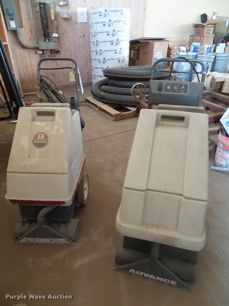 (3) Advance floor cleaners in Holton, KS Item BP9345 sold Purple Wave