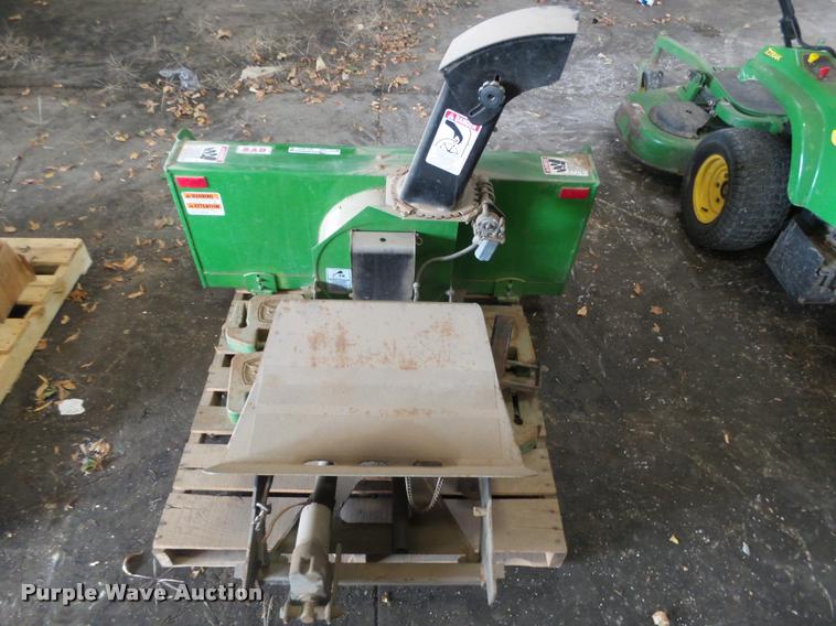 image for item BY9635 John Deere 8176 snow blower and weights
