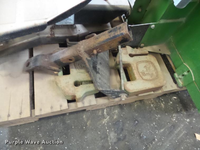 image for item BY9635 John Deere 8176 snow blower and weights