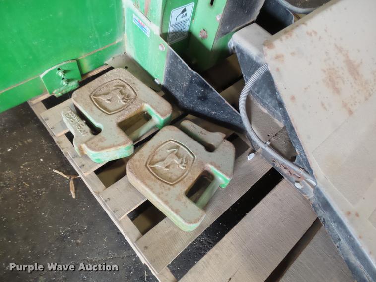 image for item BY9635 John Deere 8176 snow blower and weights