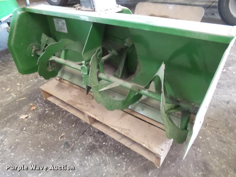 image for item BY9635 John Deere 8176 snow blower and weights