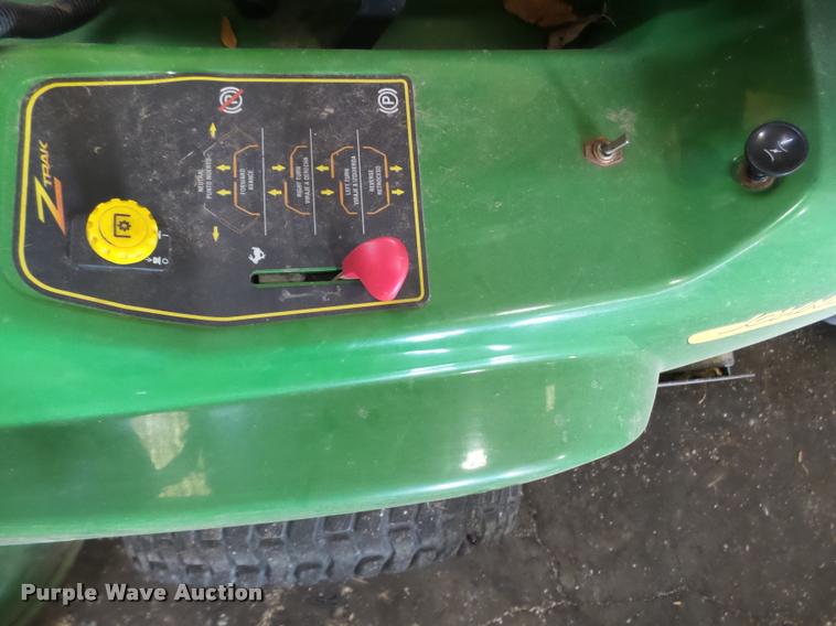 image for item BY9636 John Deere F687 Z-Trak lawn mower