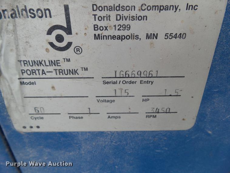 image for item BZ9874 Trunkline Porta trunk