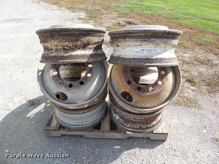 image for item BZ9877 (8) 10 lug steel wheels