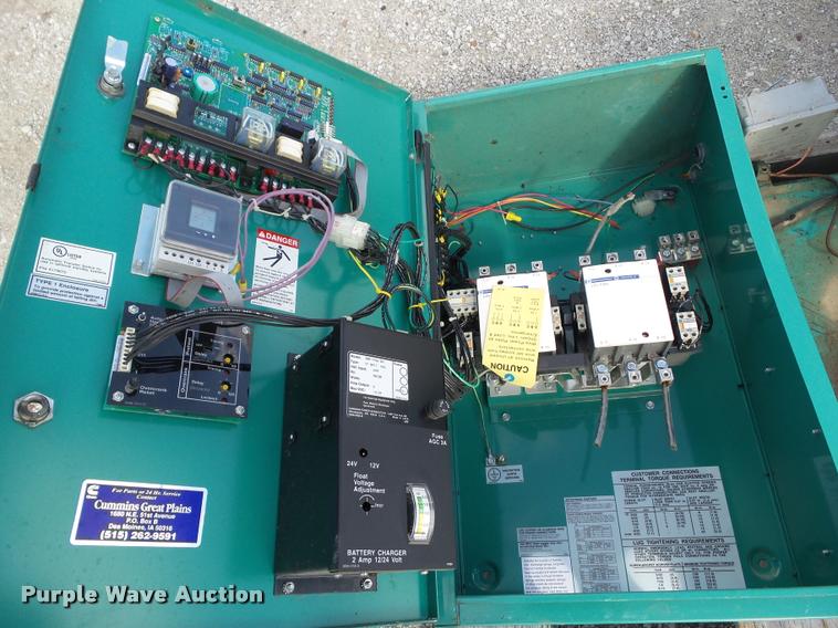 image for item BZ9881 Onan 150JC-18R-17164AB generator