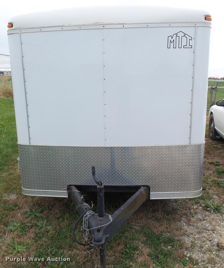 image for item BZ9904 2008 Middlebury MST7X16TA2 enclosed cargo trailer