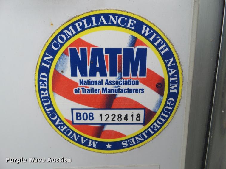 image for item BZ9904 2008 Middlebury MST7X16TA2 enclosed cargo trailer