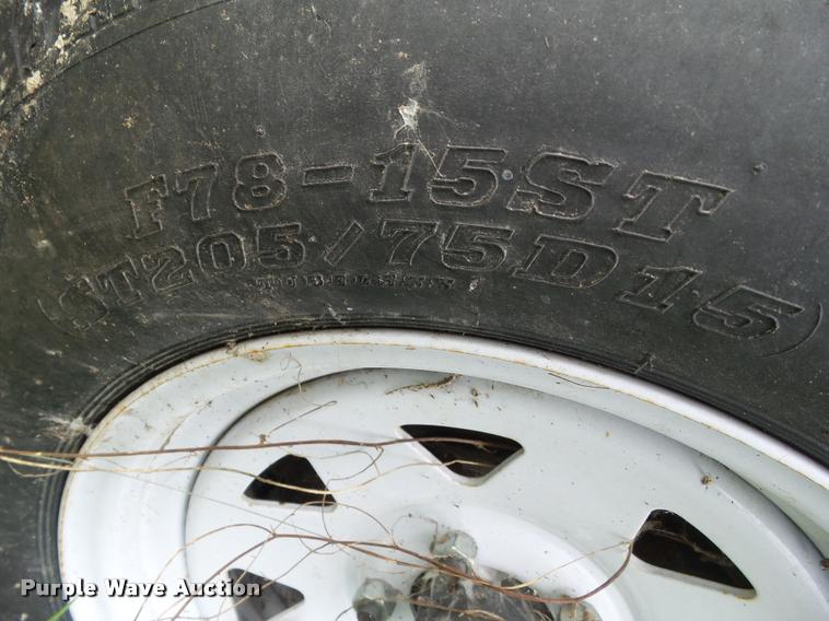 image for item BZ9904 2008 Middlebury MST7X16TA2 enclosed cargo trailer