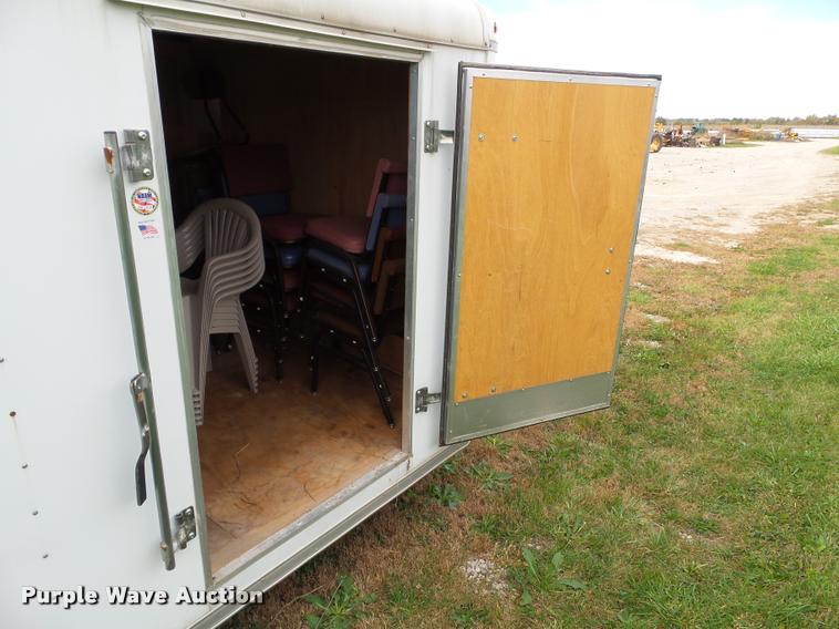 image for item BZ9904 2008 Middlebury MST7X16TA2 enclosed cargo trailer