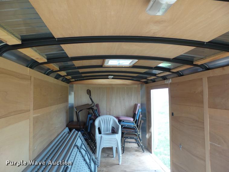 image for item BZ9904 2008 Middlebury MST7X16TA2 enclosed cargo trailer