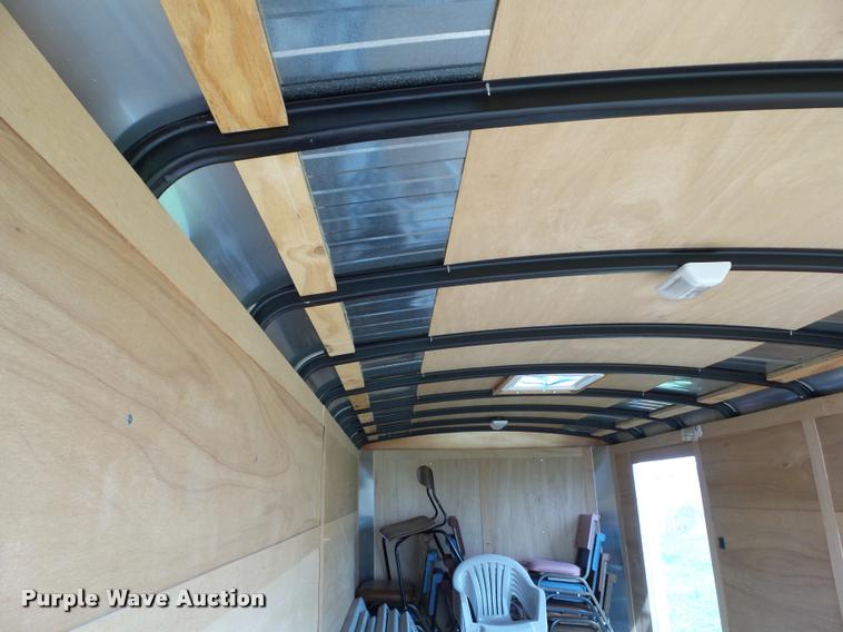 image for item BZ9904 2008 Middlebury MST7X16TA2 enclosed cargo trailer