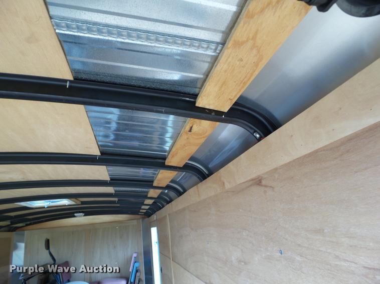 image for item BZ9904 2008 Middlebury MST7X16TA2 enclosed cargo trailer