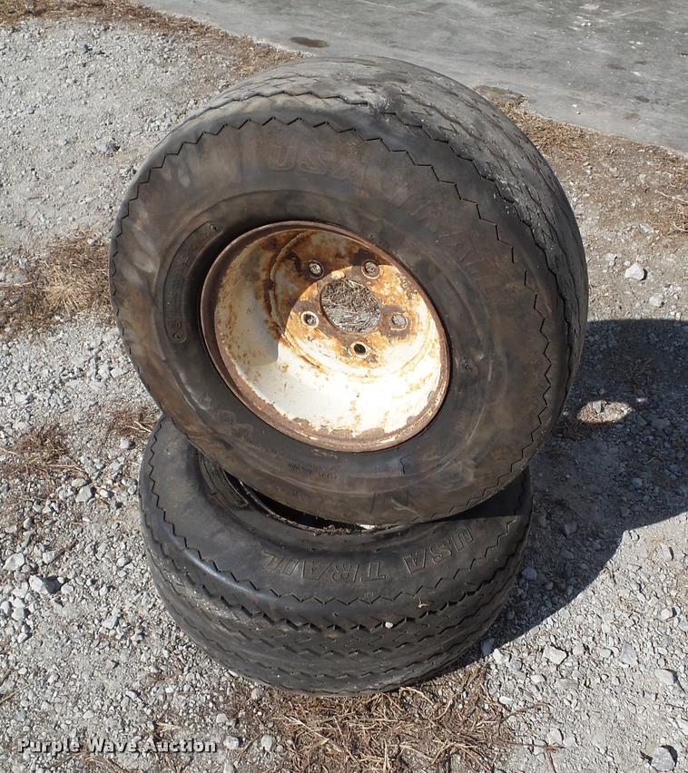 image for item BZ9925 (2) 20.5x8.0-10 tires and wheels