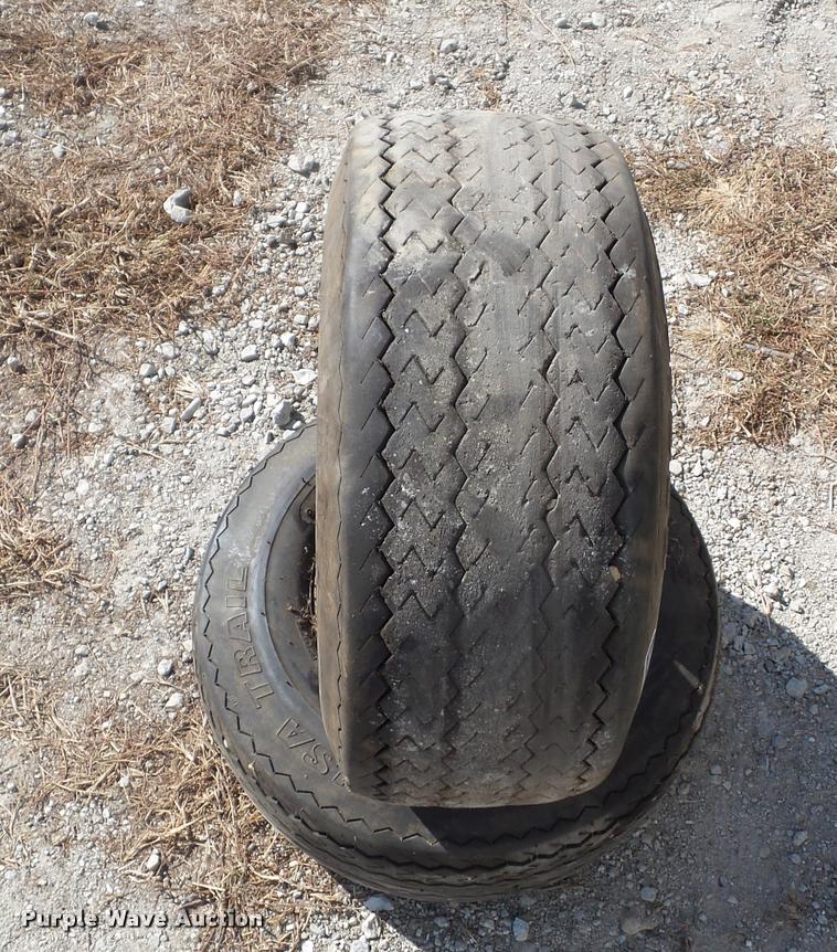 image for item BZ9925 (2) 20.5x8.0-10 tires and wheels