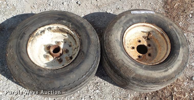 image for item BZ9925 (2) 20.5x8.0-10 tires and wheels