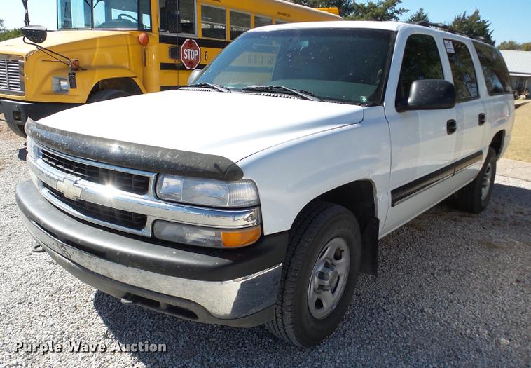 image for item DA2964 2001 Chevrolet Suburban SUV