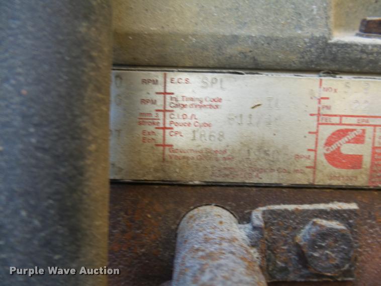 image for item DA3500 1995 Ford L9000 dump truck