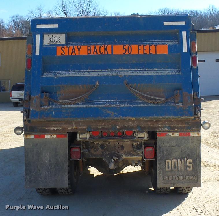 image for item DA3502 2002 Sterling L9513 dump truck